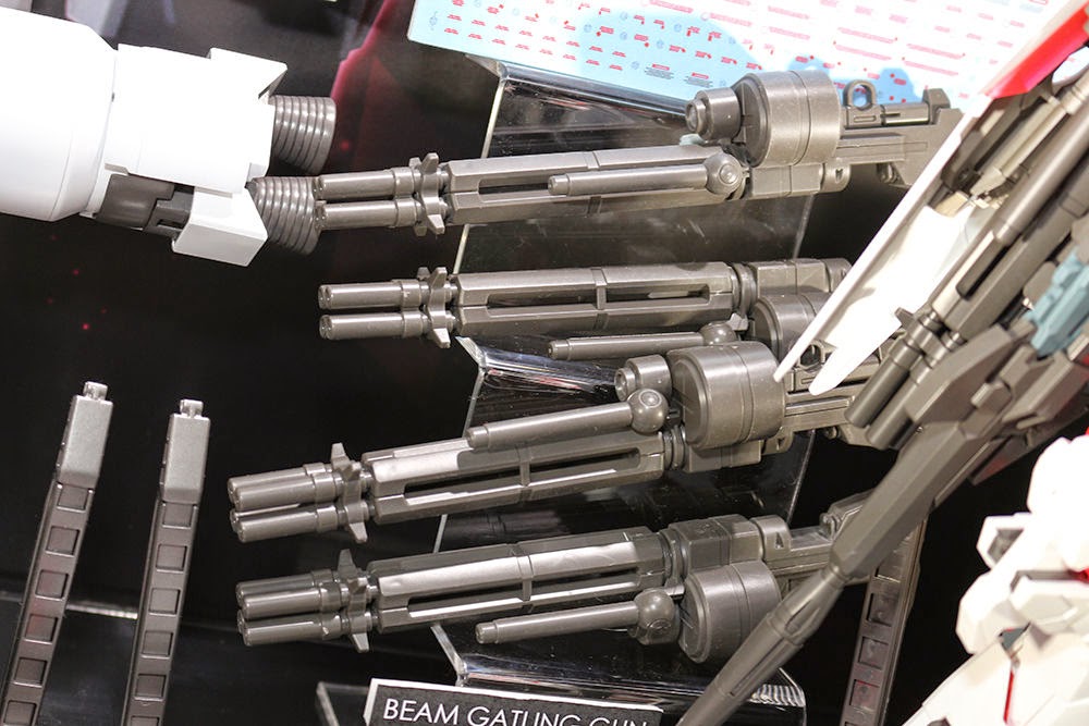 Perfect Grade Unicorn Gundam + Accessories and Add-ons Exhibited at