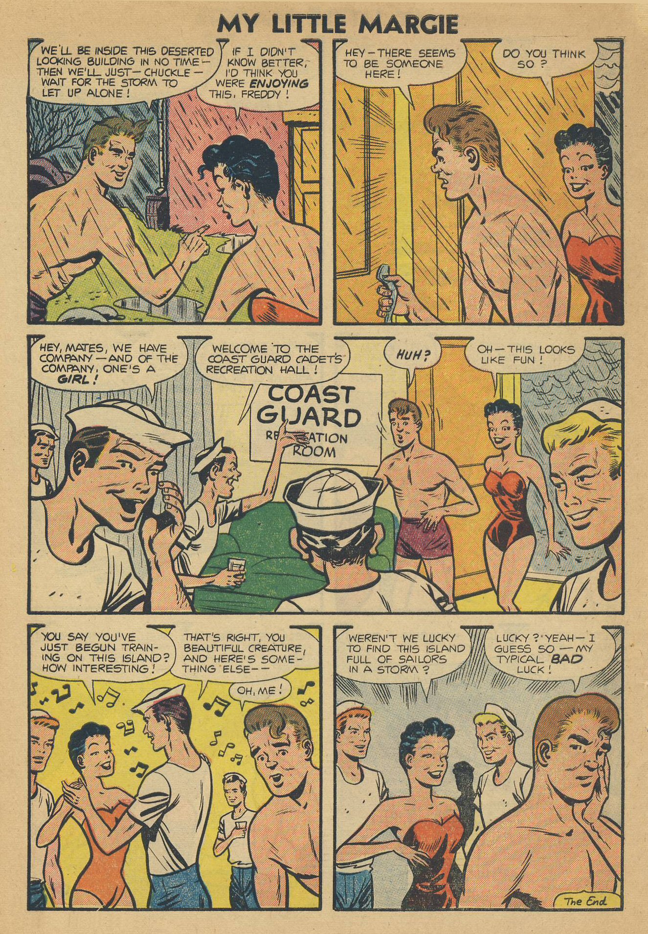 Read online My Little Margie (1954) comic -  Issue #4 - 34