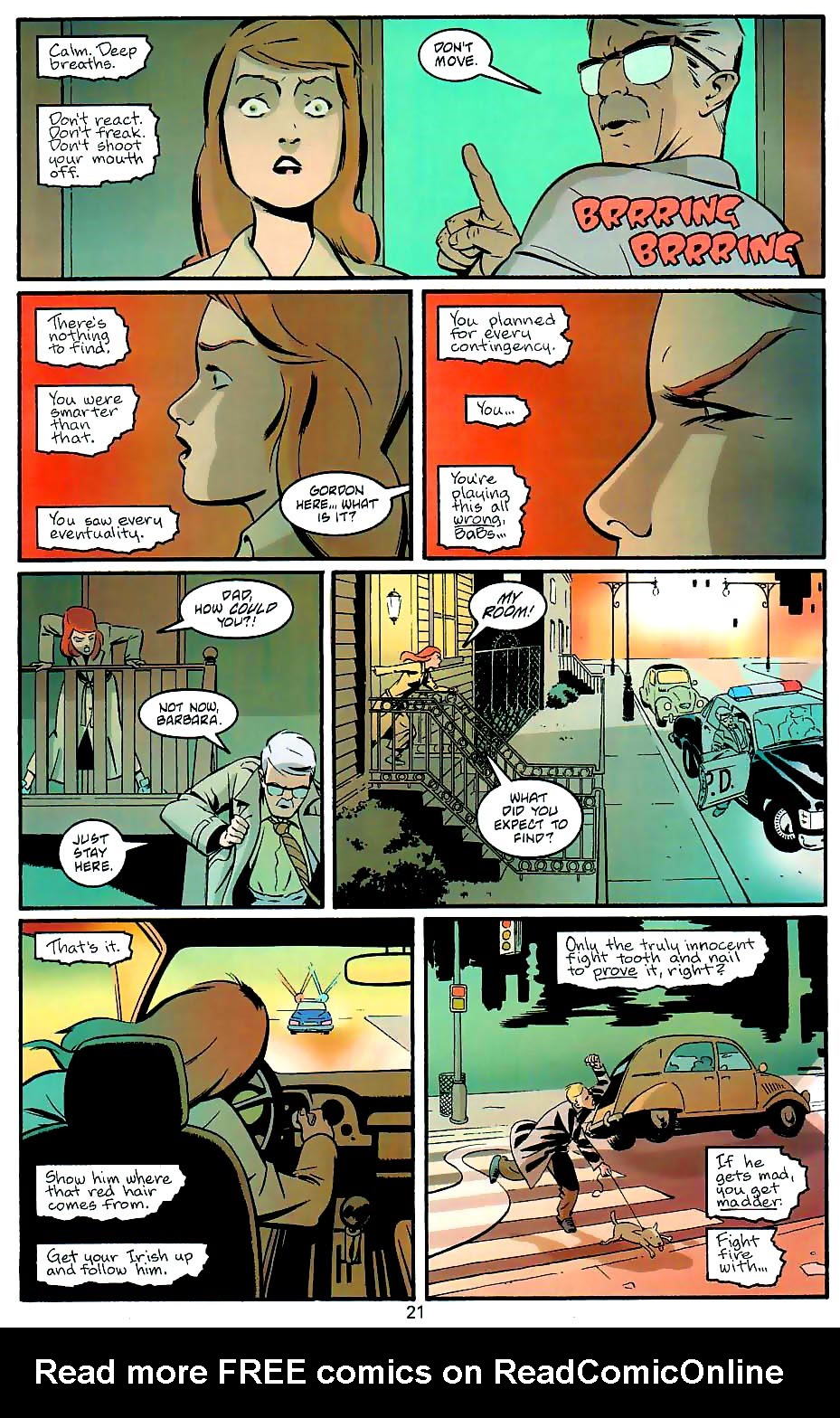 Read online Batgirl Year One comic -  Issue #8 - 20