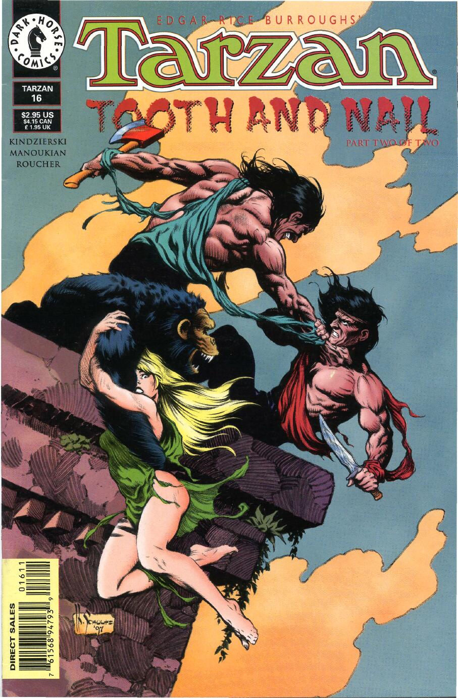 Read online Tarzan (1996) comic -  Issue #16 - 1