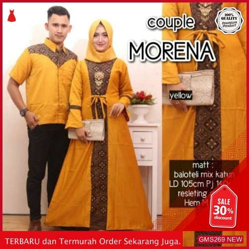 GMS269 TFPRF269G49 Gamis Batik Morena Couple Dress Dropship SK1964924489
