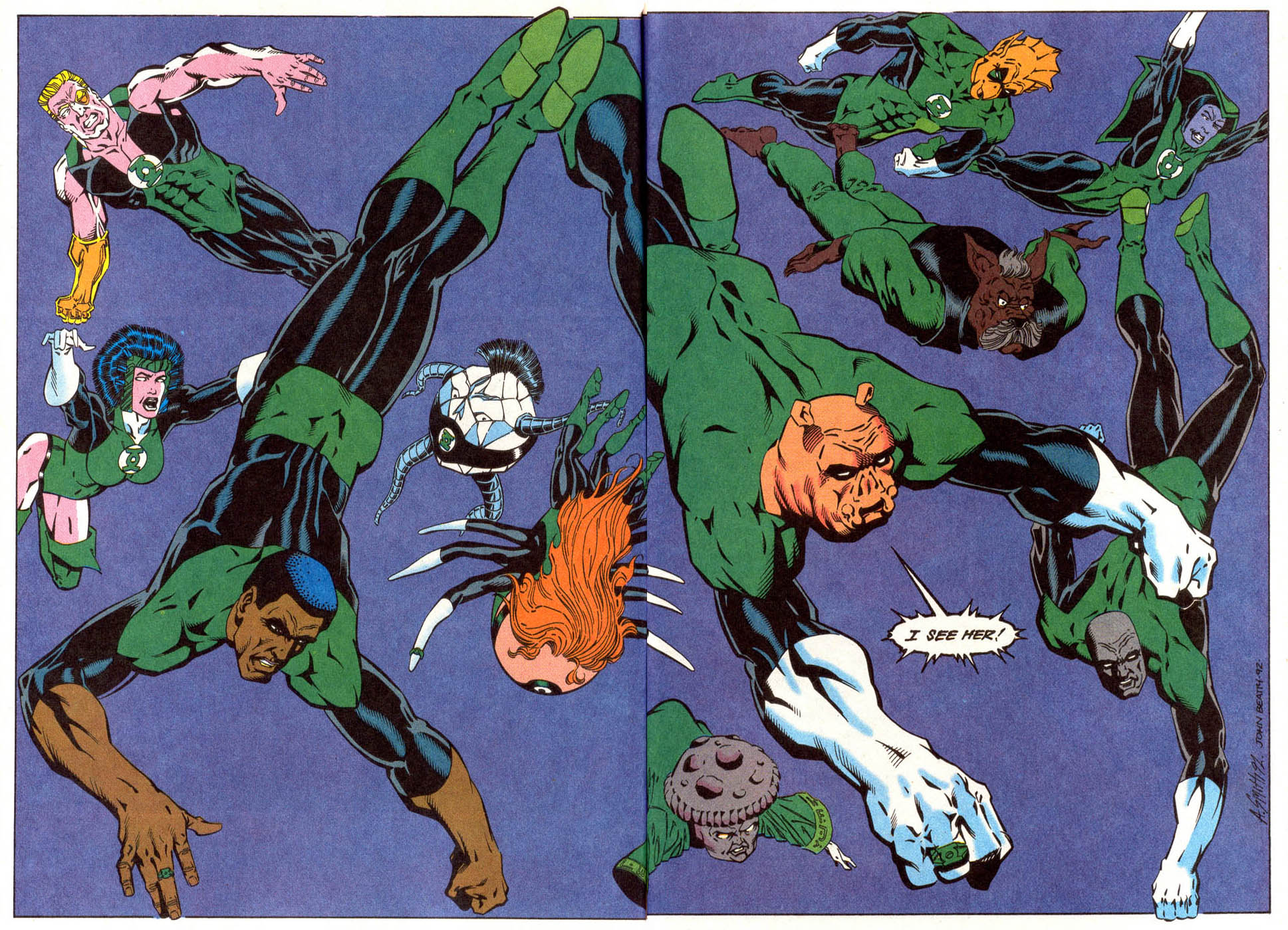 Read online Green Lantern (1990) comic -  Issue # Annual 1 - 42