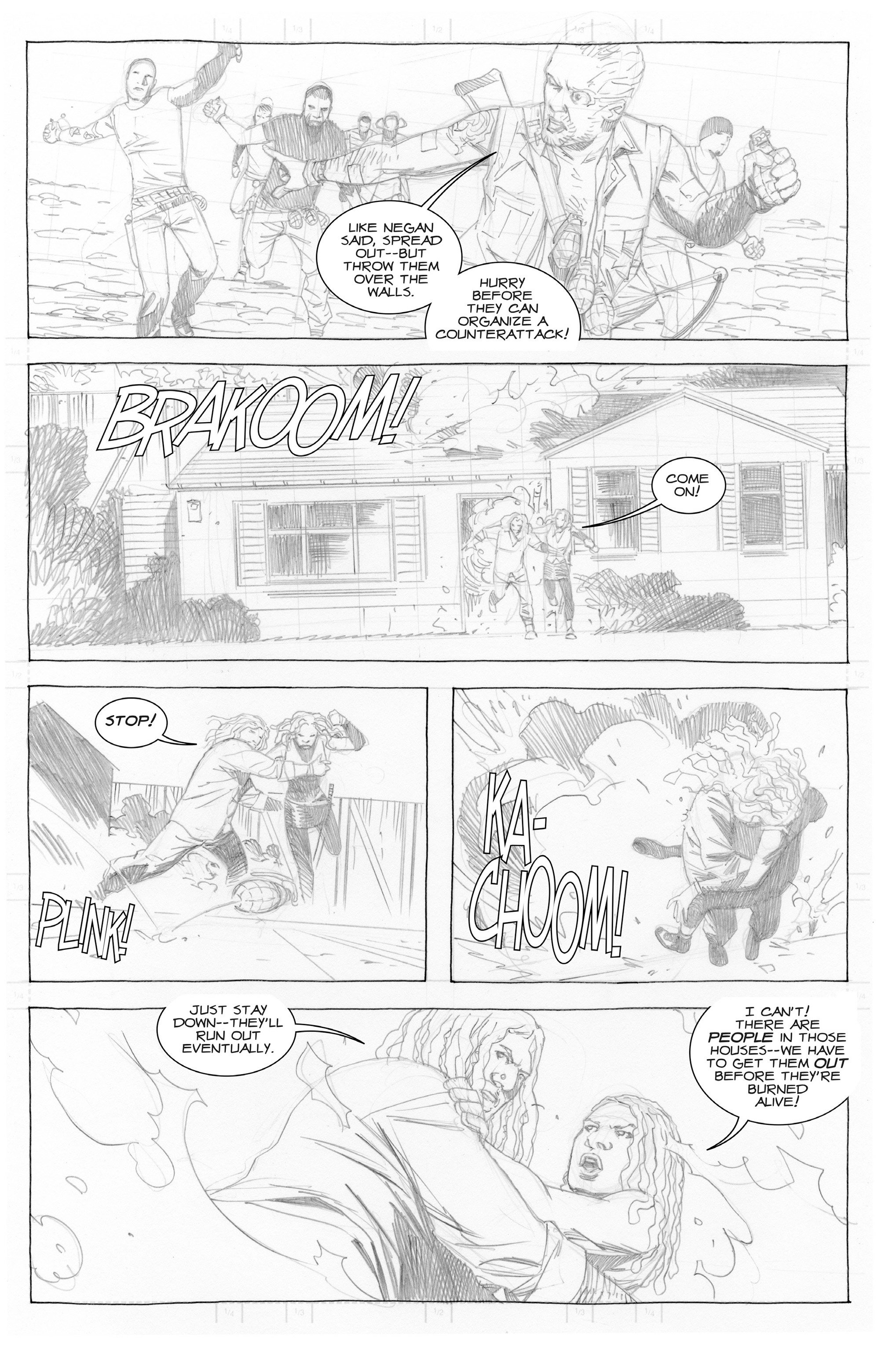 Read online The Walking Dead comic - Issue # _All Out War Artist Proof Edition - 113