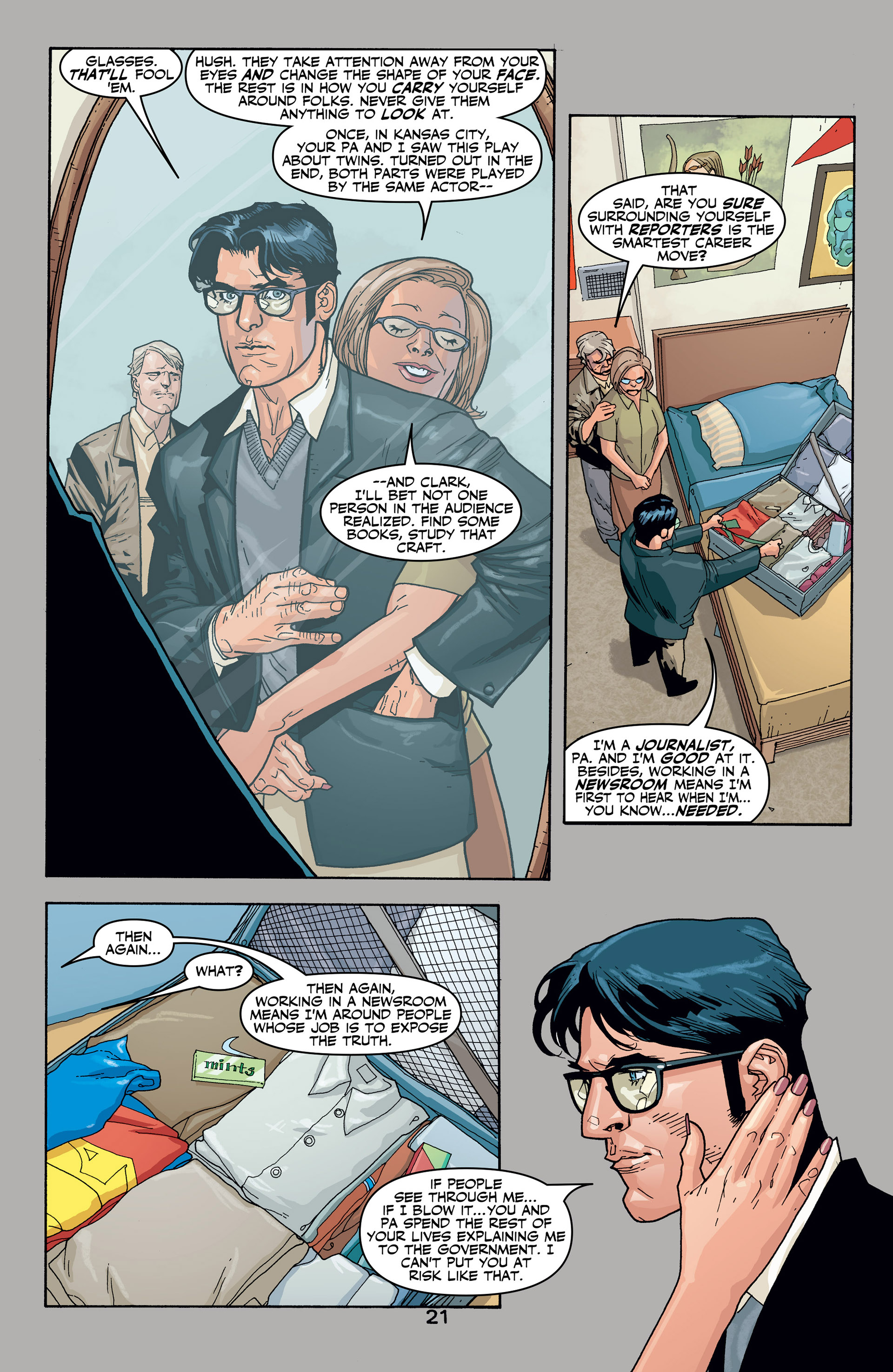 Read online Superman: Birthright (2003) comic -  Issue #3 - 21