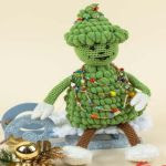 PATRON GRATIS ARBOL NAVIDAD AMIGURUMI