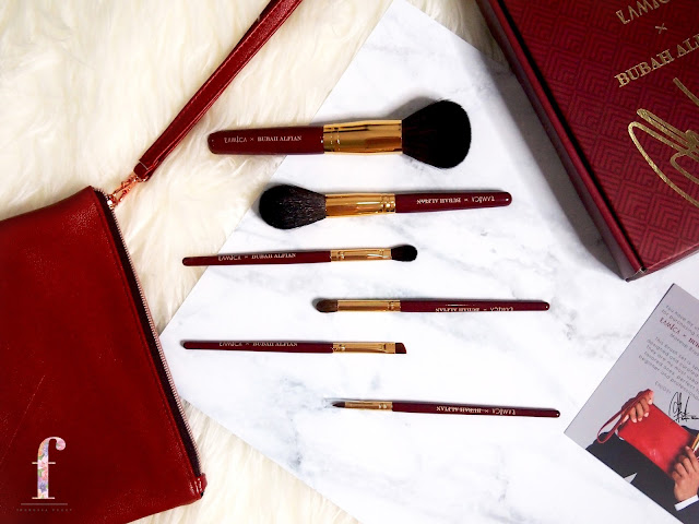 Lamic x Bubah Alfian makeup limited brush set. A very affordable set with a high quality brushes that are often used by Bubah himself, perfectly crafted for beginners and professionals in makeup industry, together with a soft yet dense bristles that picks up products and spread them smoothly without fall out to give a good color pay off on the skin.