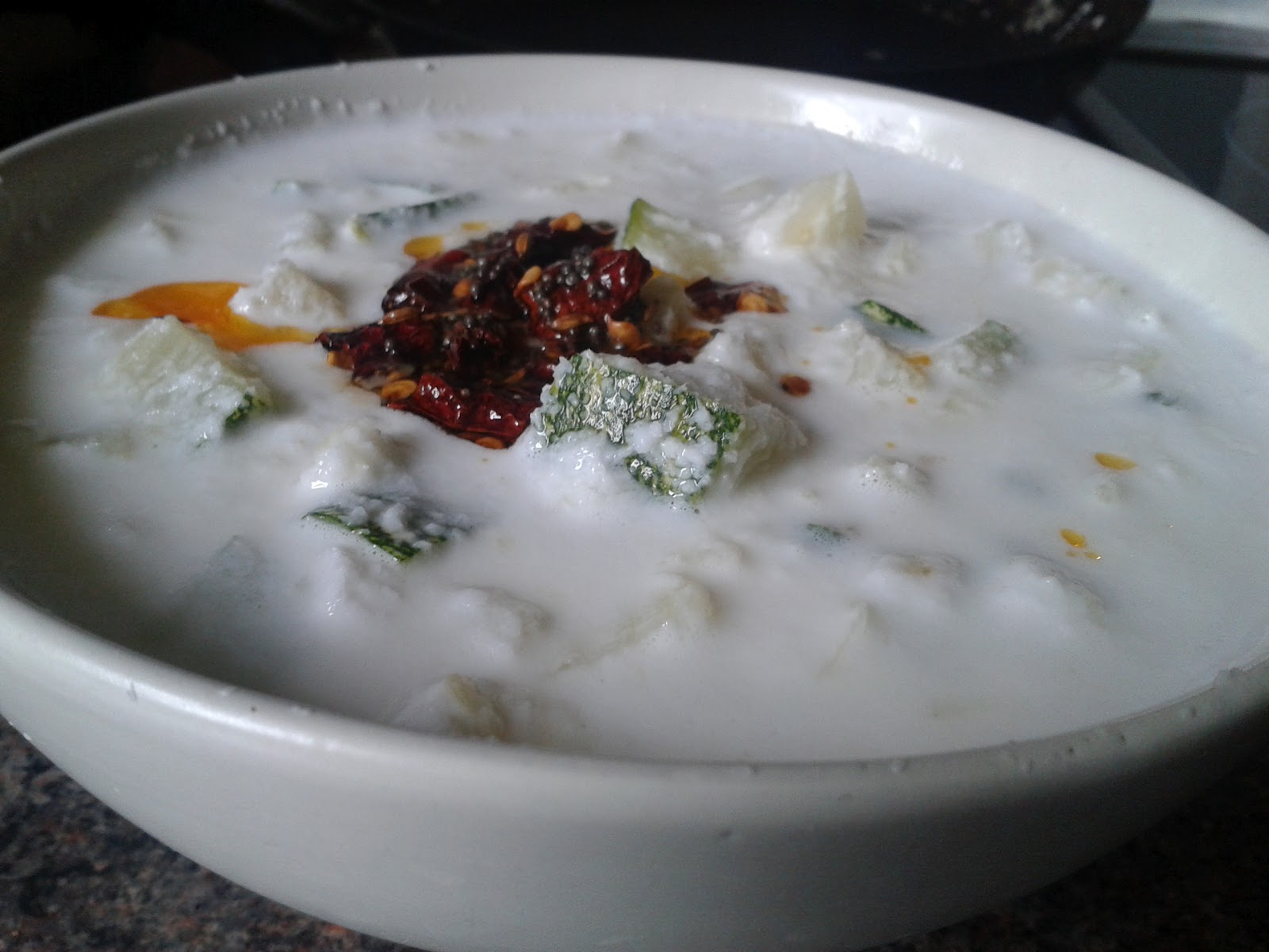 KitchenZone: Marrow squash raita