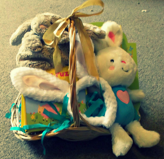 Easter Basket for One Year Old Whimsical Mumblings