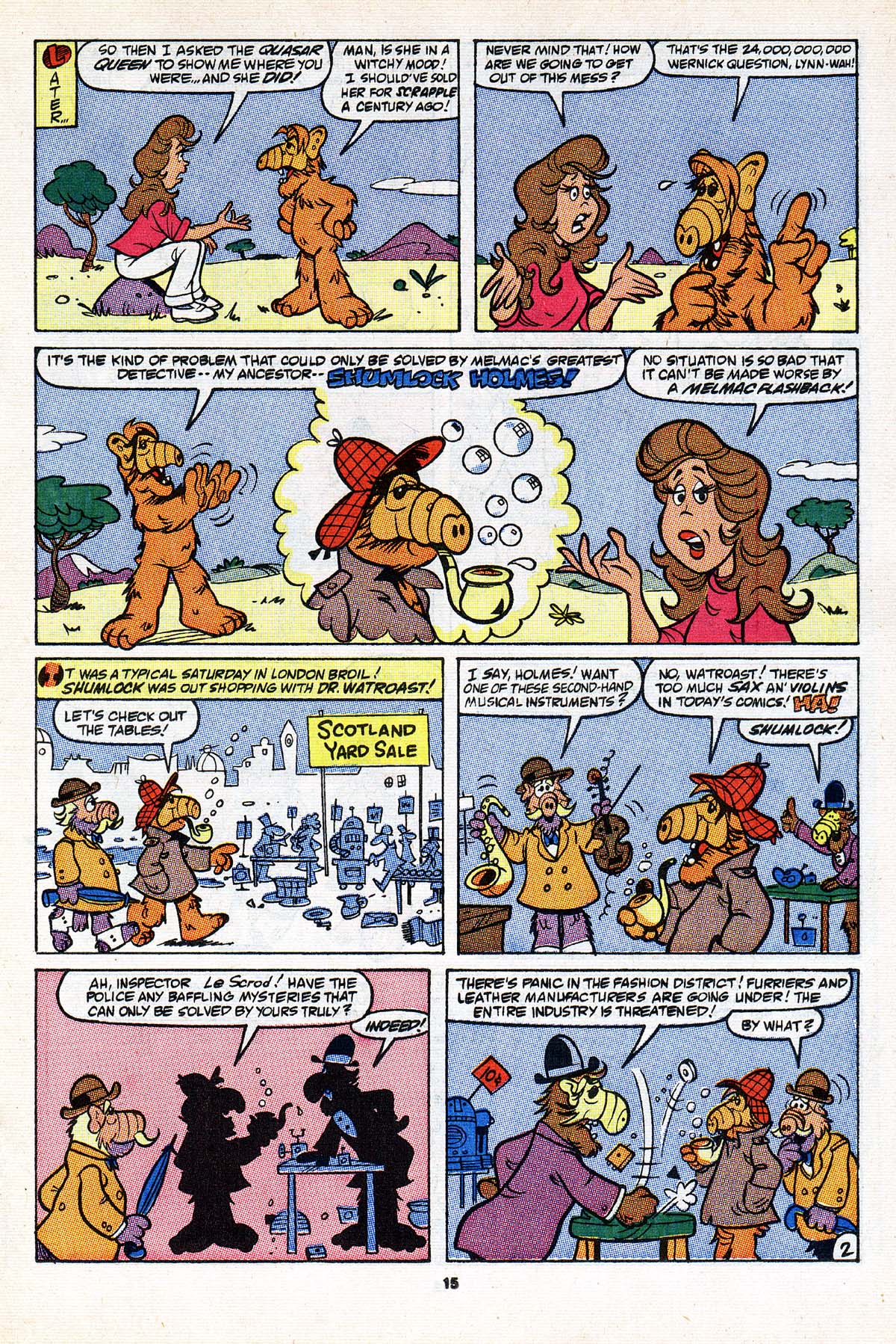 Read online ALF comic -  Issue #23 - 12
