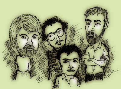 Sigo necesitando hacer un cursillo de caratica... caratu... caricaturización. ¡Que alguien me lo pague!