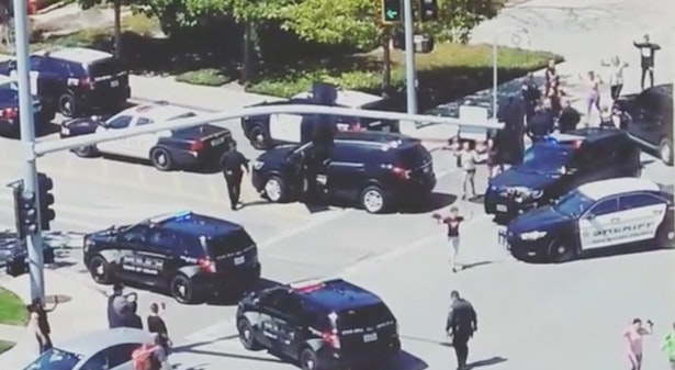 Imagem tiroteio na sede do YouTube