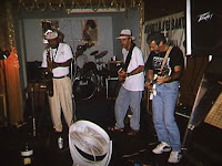 the band in action