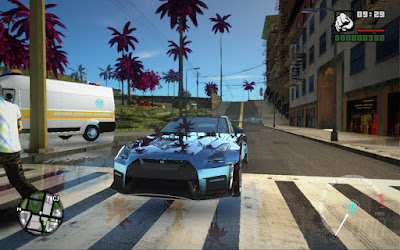 gta pink ultra graphics mod san andreas features end
