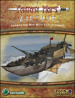 Fantasy Maps - Airship