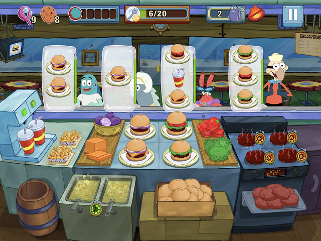 NickALive!: Compete to Become Krusty Krab Grill Master in 'SpongeBob