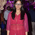Telugu TV Anchor Anasuya Without Make Up Face With Glass In Red Dress