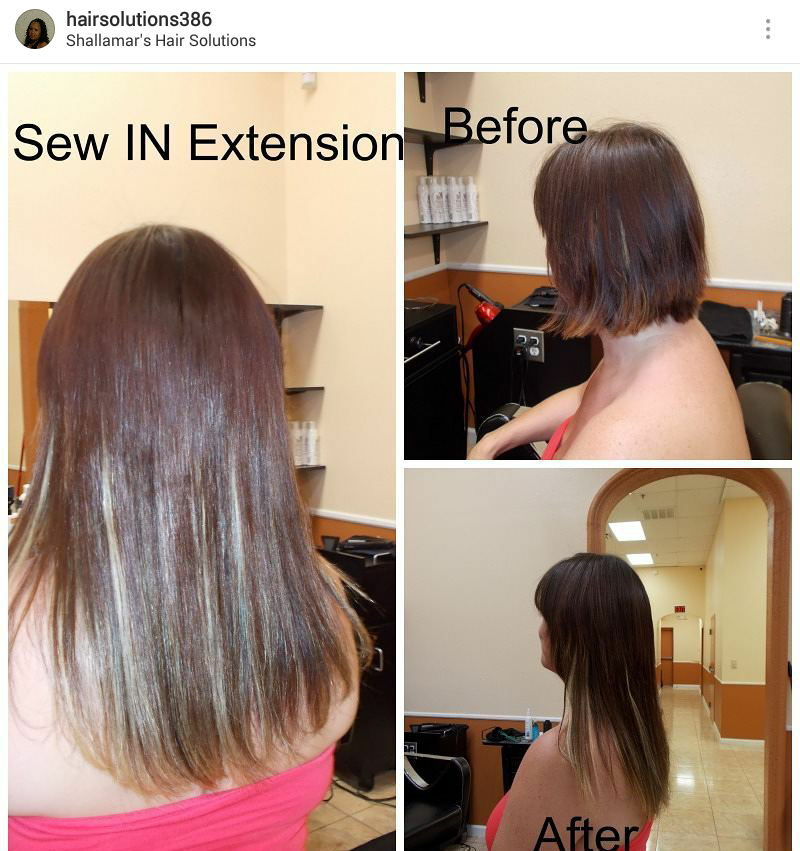 Keratin Treatment Orlando: Sew In Walk In Weaves At Shallamar's Hair