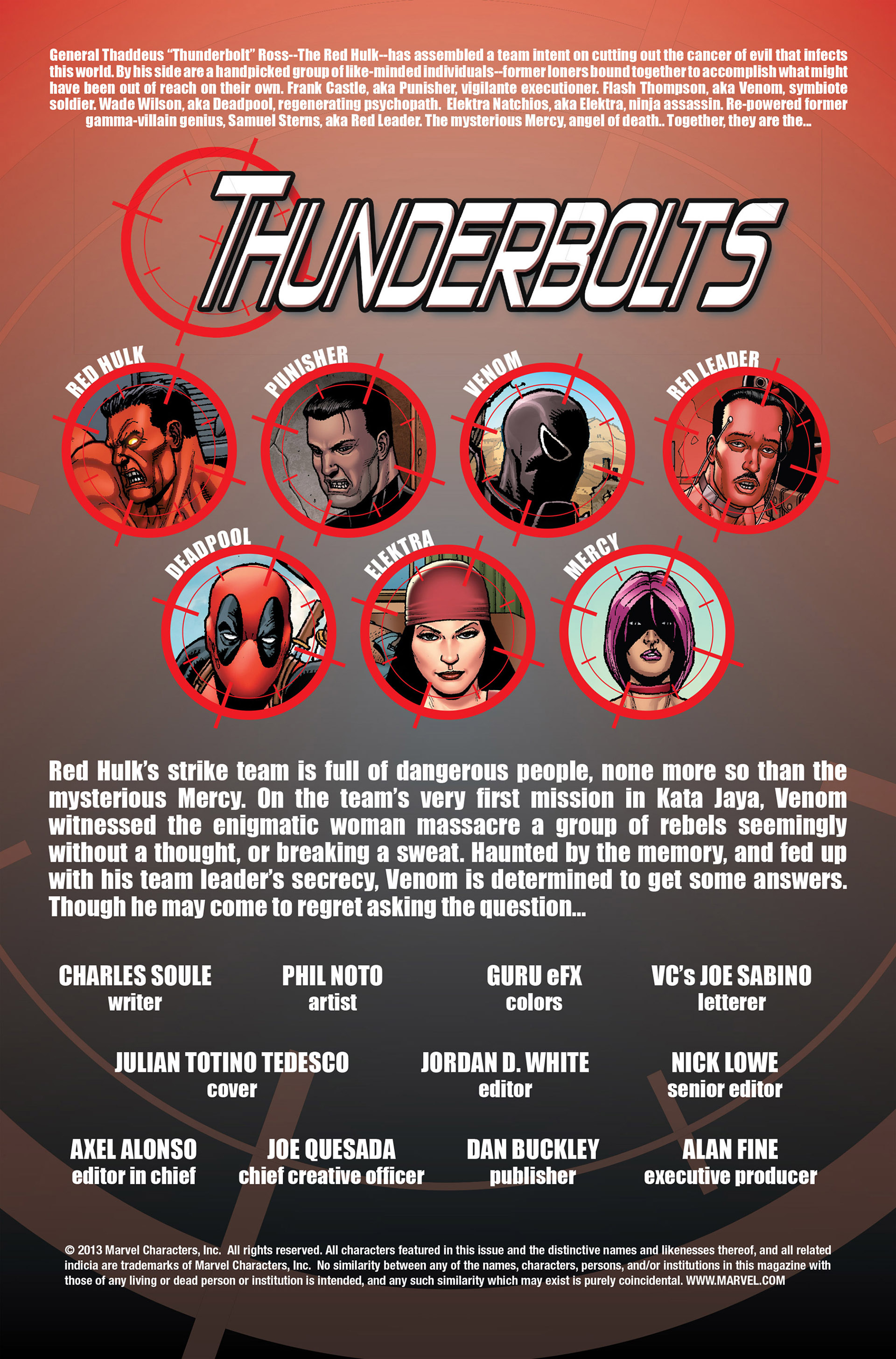 Read online Thunderbolts (2013) comic -  Issue #13 - 2