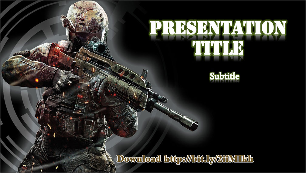 5 Free Military PowerPoint Template And Background Designs Free 