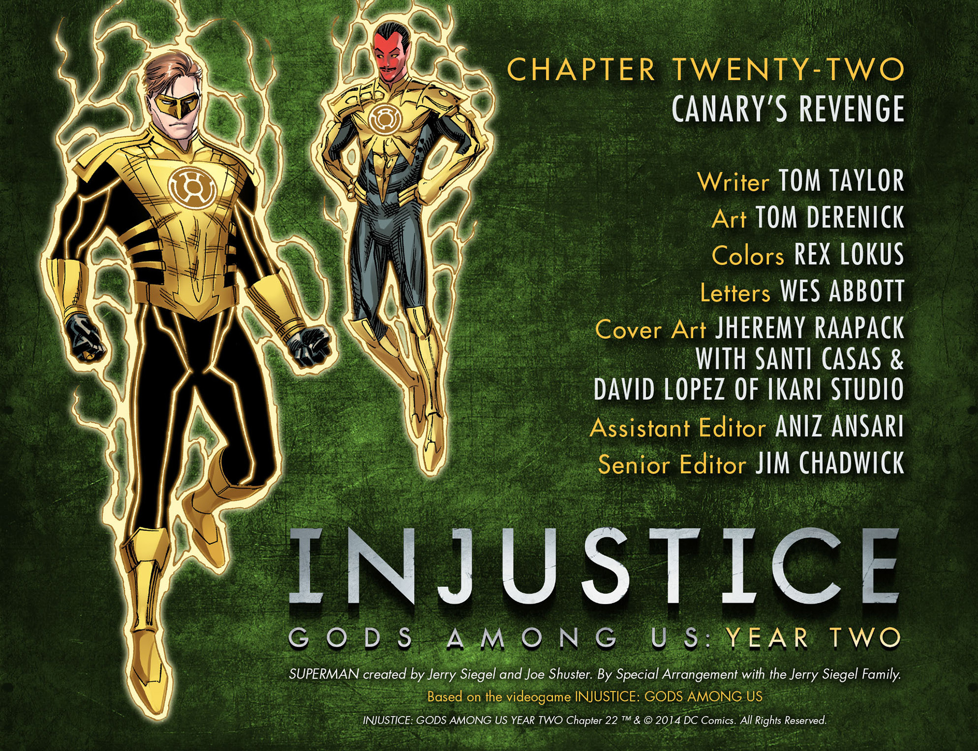 Read online Injustice: Gods Among Us: Year Two comic -  Issue #22 - 2