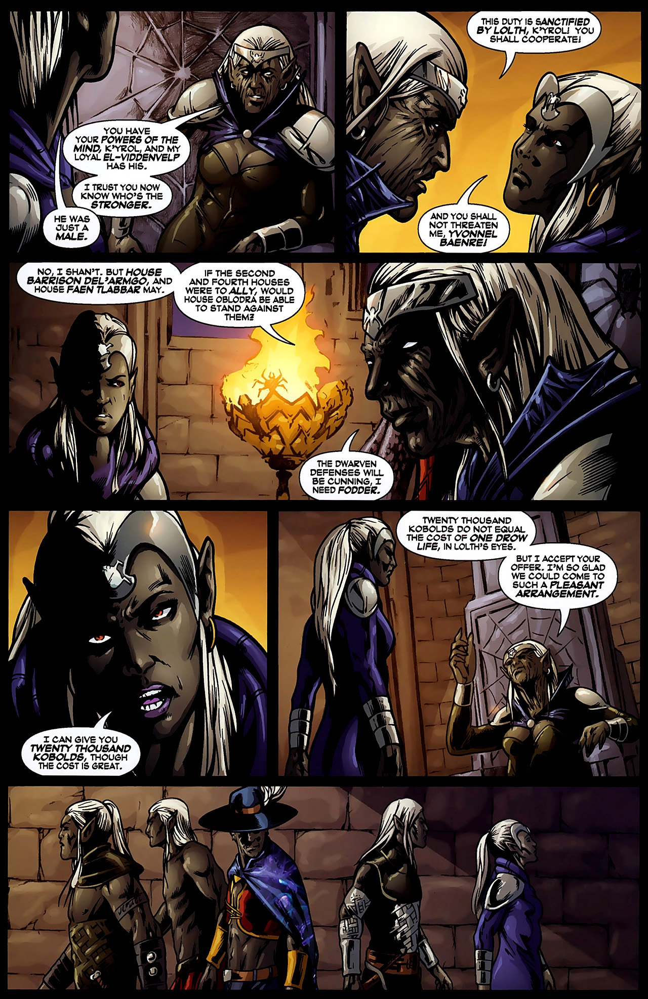 Read online Forgotten Realms: Starless Night comic -  Issue # Full - 20
