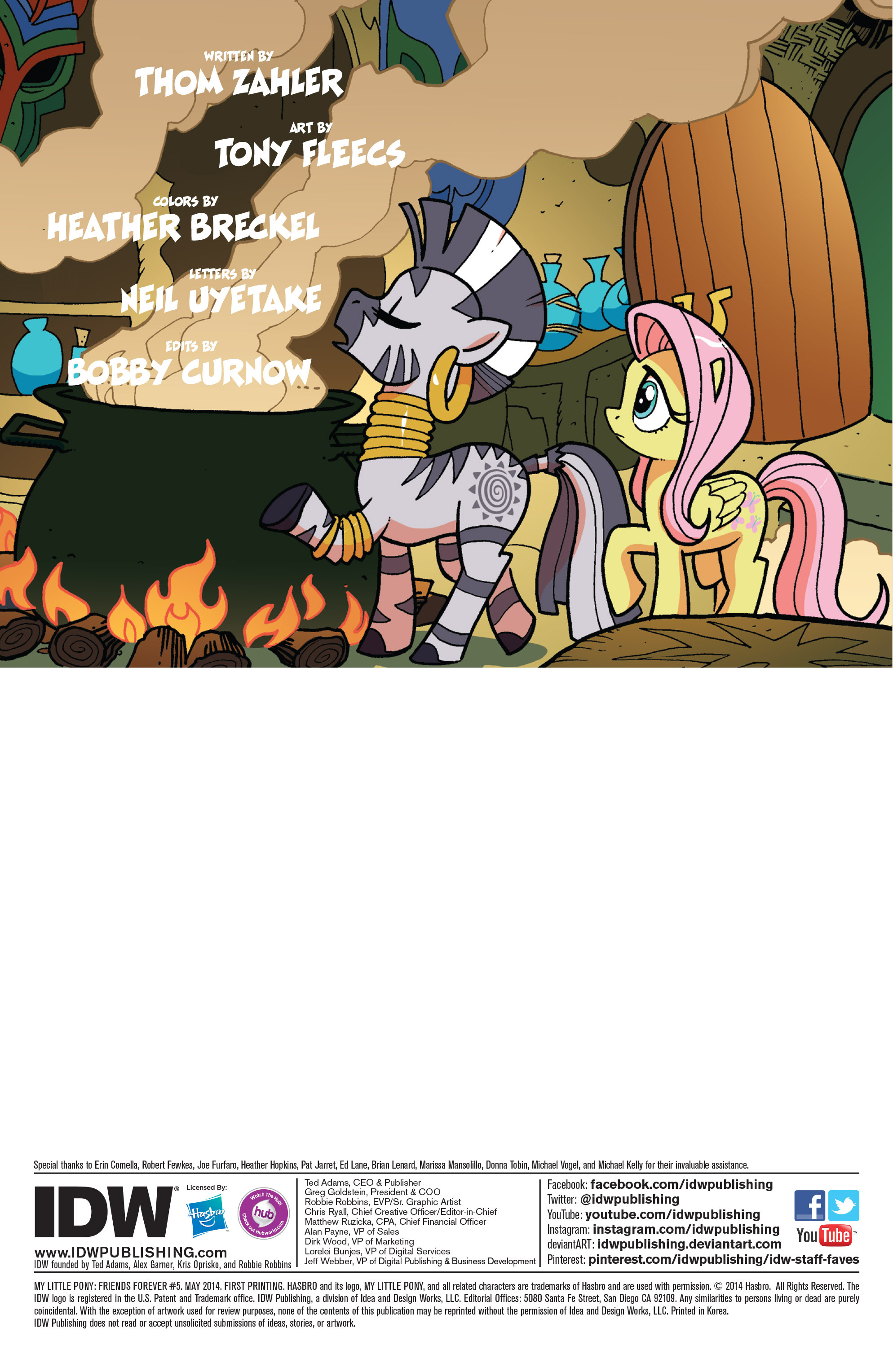 Read online My Little Pony: Friends Forever comic -  Issue #5 - 2