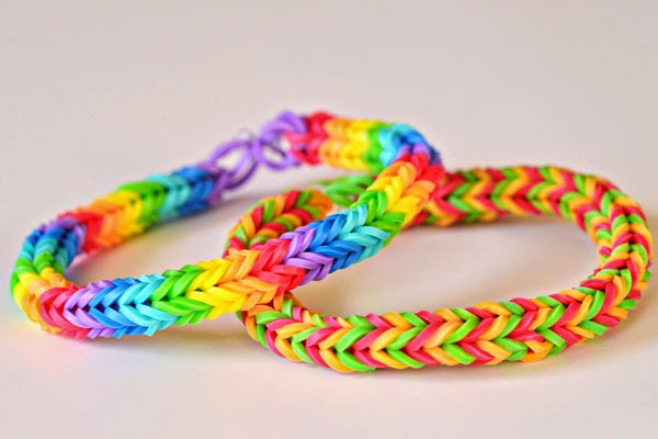 Just To Our LIFE: How to make a rubber band bracelet without loom