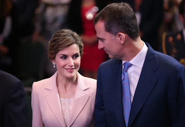 King Felipe and Queen Letizia of Spain attend the opening of the 7th International Congress of the Spanish Language in Puerto Rico