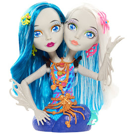 Monster High Just Play Peri and Pearl Serpentine Styling Head Figure