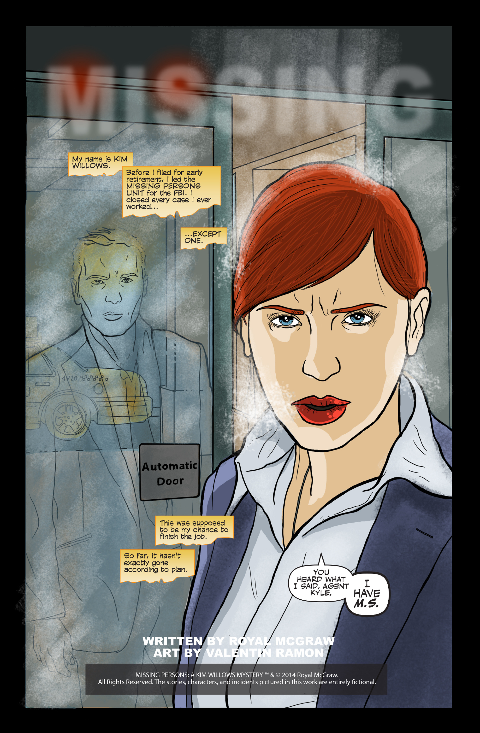 Read online Missing: A Kim Willows Mystery comic -  Issue #2 - 4