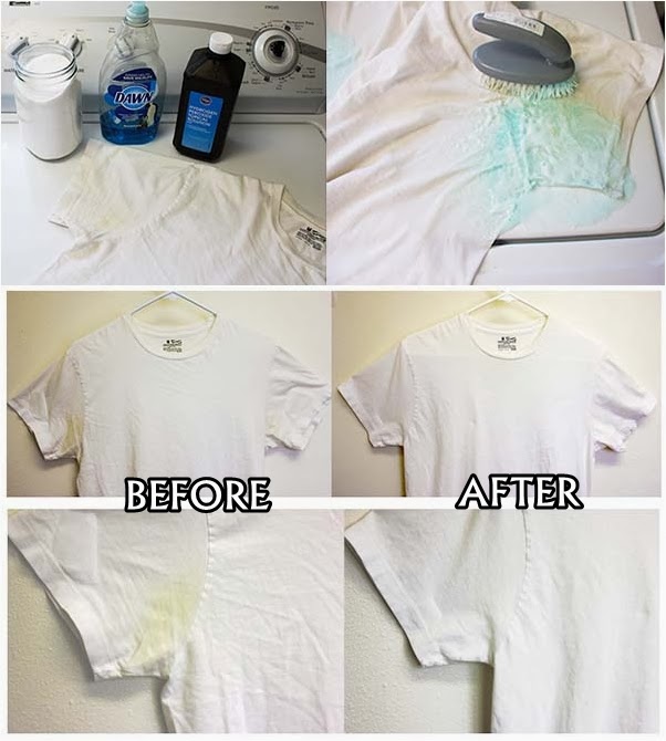 How To Get Rid of Yellow Armpit Stains - DIY Craft Projects