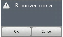 LG L3 remover uma conta de e-mail