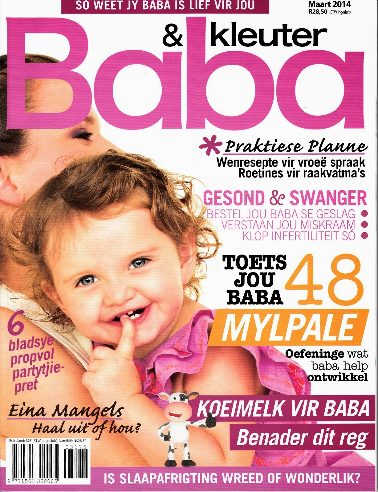 Baba en Kleuter Magazine March 2014