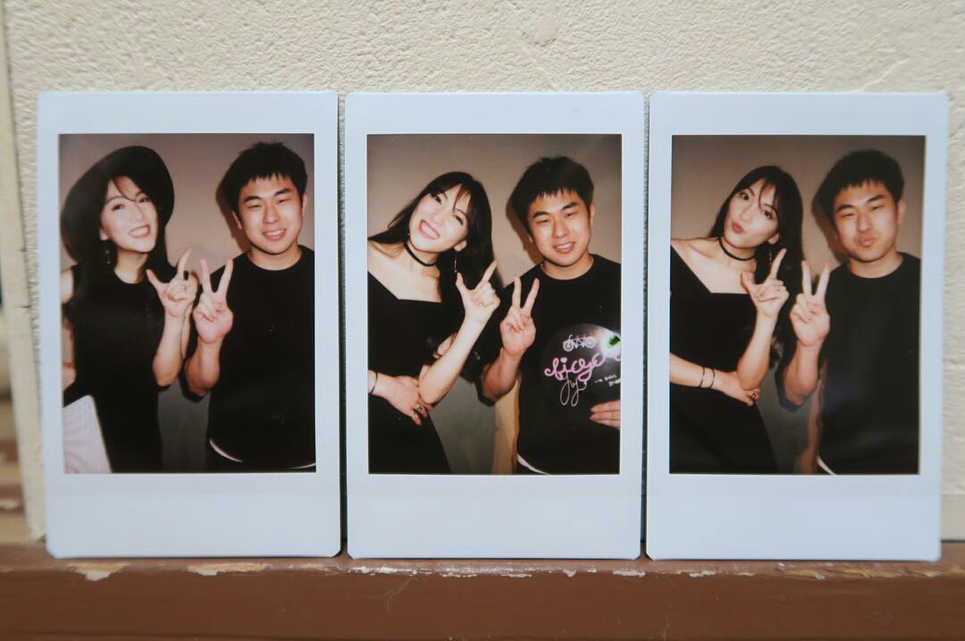 오늘자 강지영 팬들이랑 | 인스티즈