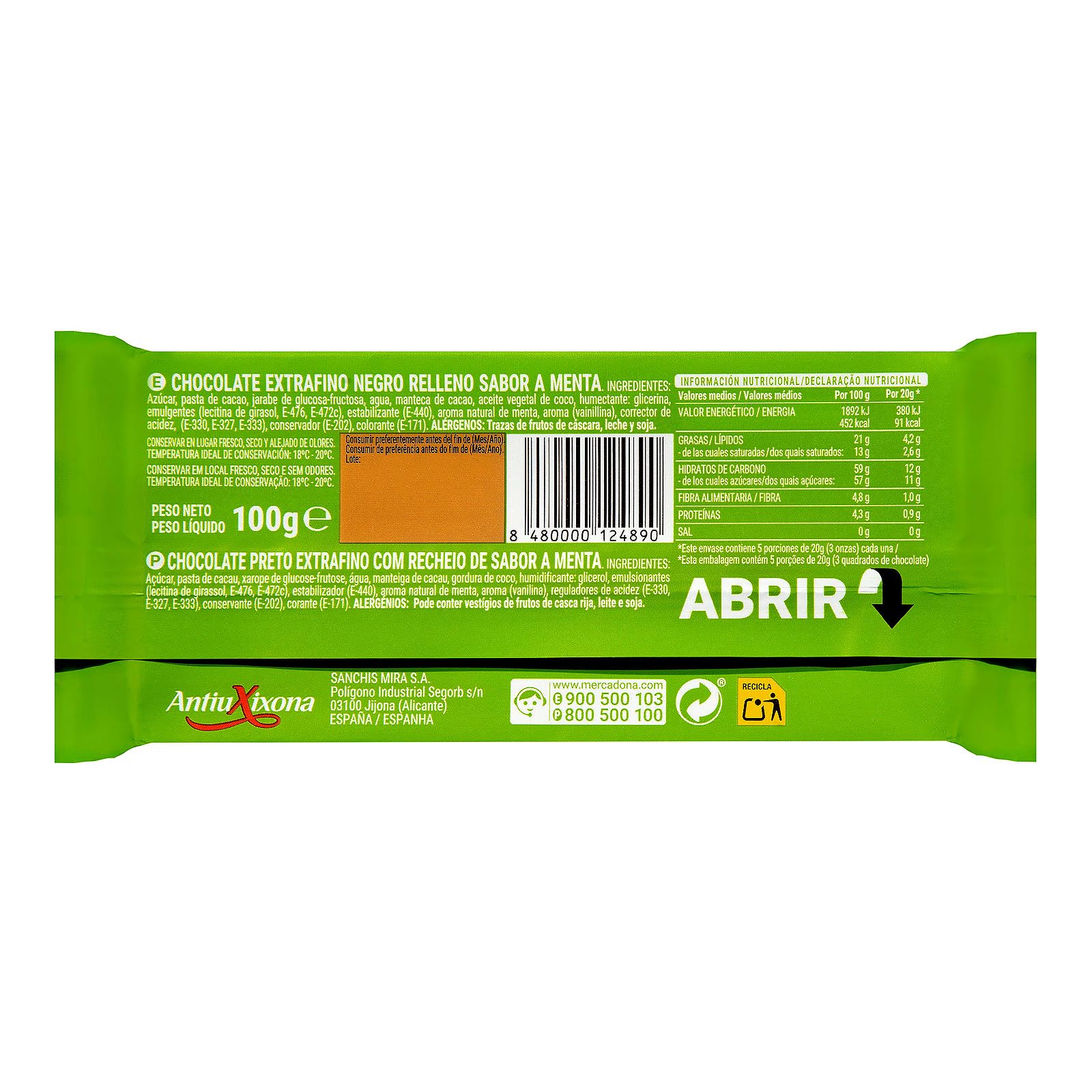 Productos MERCADONA • Categoría de Hacendado