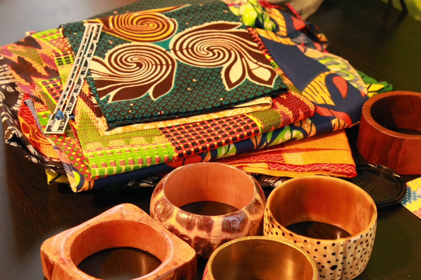 Inspired: DIY Bangles with African Print