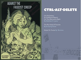 Book covers of Against the Fascist Creep and Ctrl-Alt-Delete