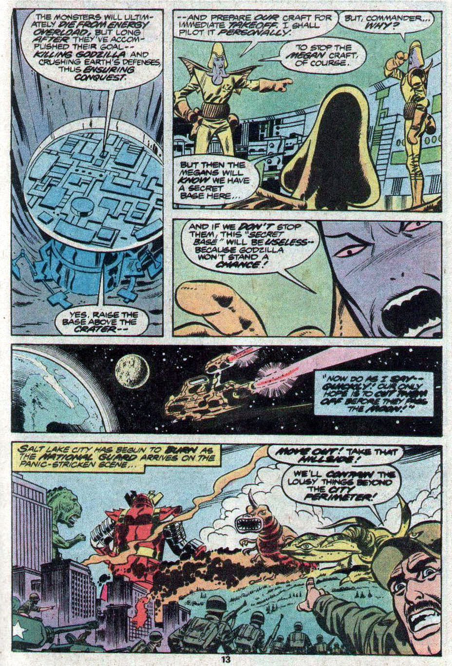 Read online Godzilla (1977) comic -  Issue #13 - 10