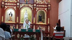 Celebrating the Eucharist in Fatima Chapel of SDSParish