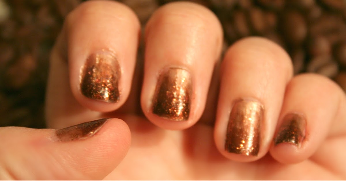 Elle Sees Beauty Blogger In Atlanta How To Autumn Ombre Glitter Nails