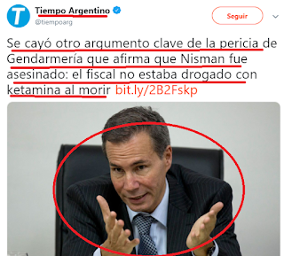 Nisman: se sigue cayendo la fake news de la década