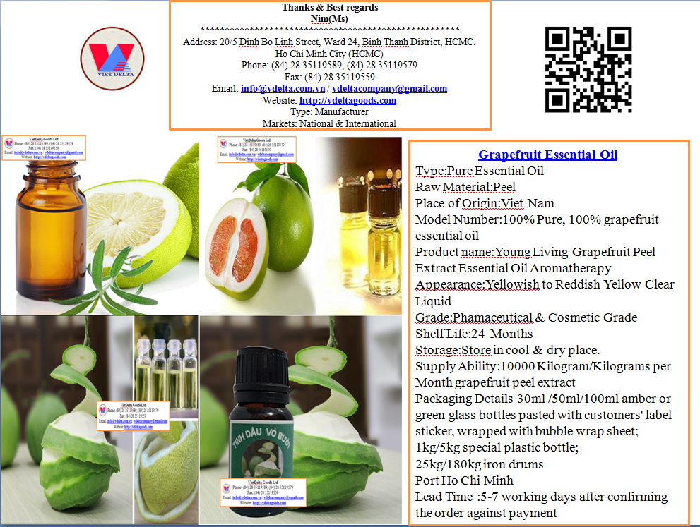 Grapefruit Essential Oil