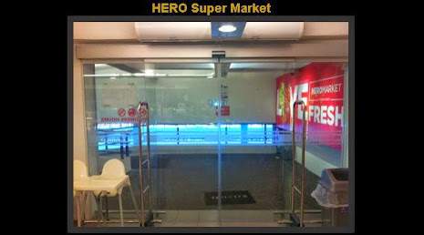 Auto-Door at Hero Supermarket