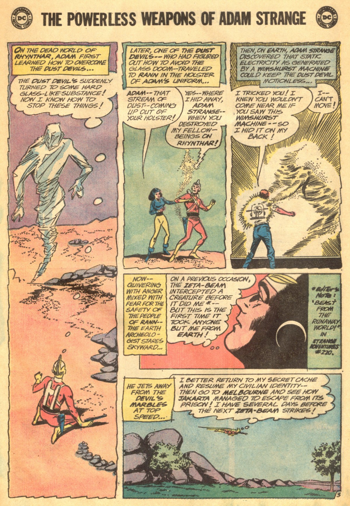Read online Strange Adventures (1950) comic -  Issue #244 - 5