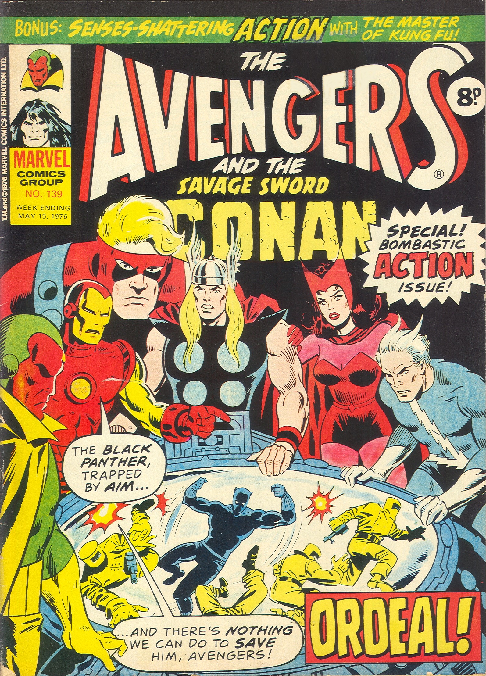 Read online The Avengers (1973) comic -  Issue #139 - 1