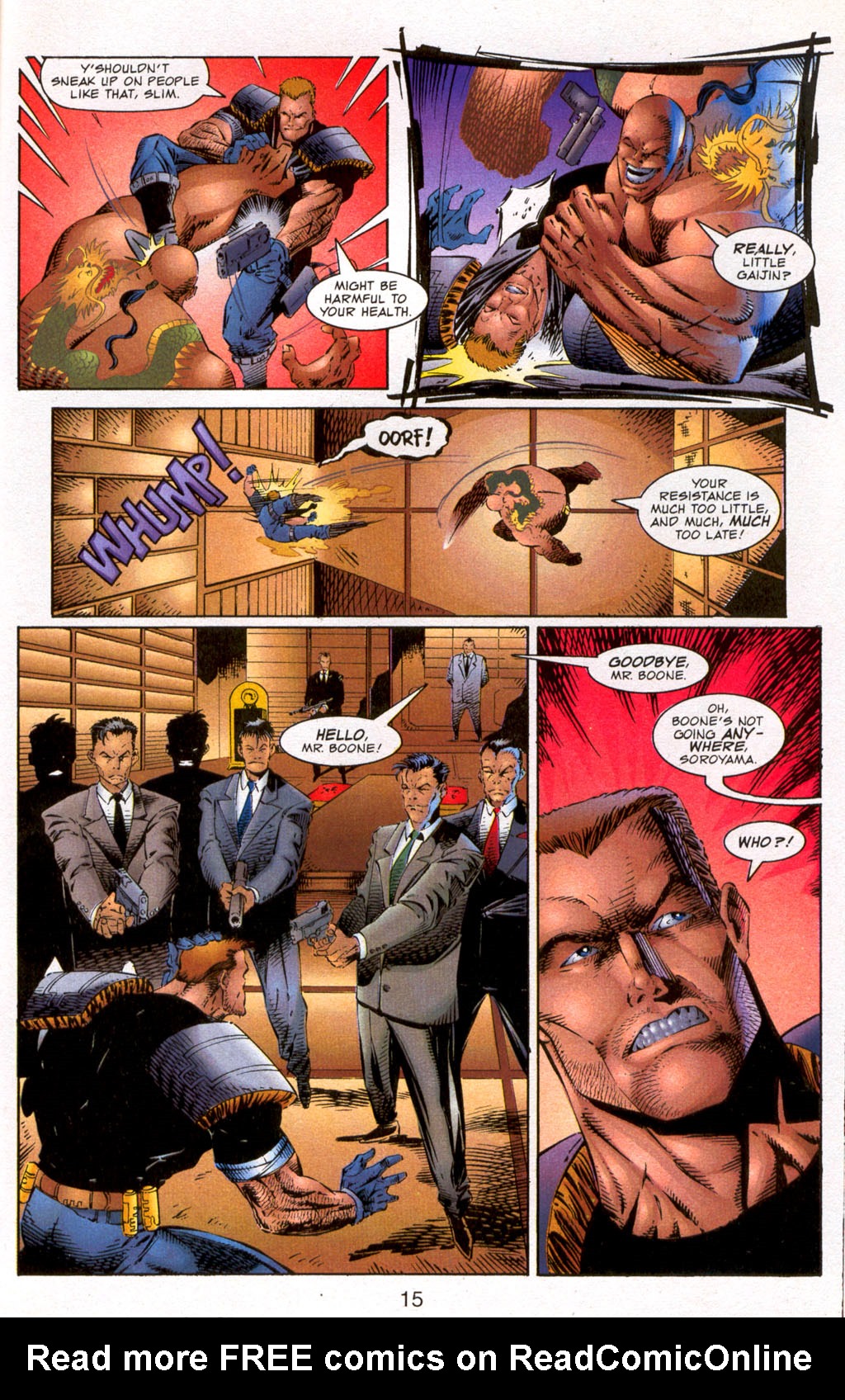 Read online Brigade (1993) comic -  Issue #12 - 18