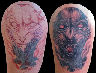 Black Panther Tattoo Design Photo Gallery - Black Panther Tattoo Ideas