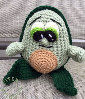 PATRON GRATIS AGUACATE AMIGURUMI 33490