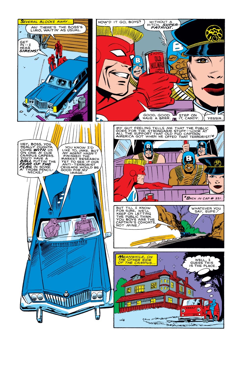 Read online Captain America (1968) comic -  Issue #327 - 5