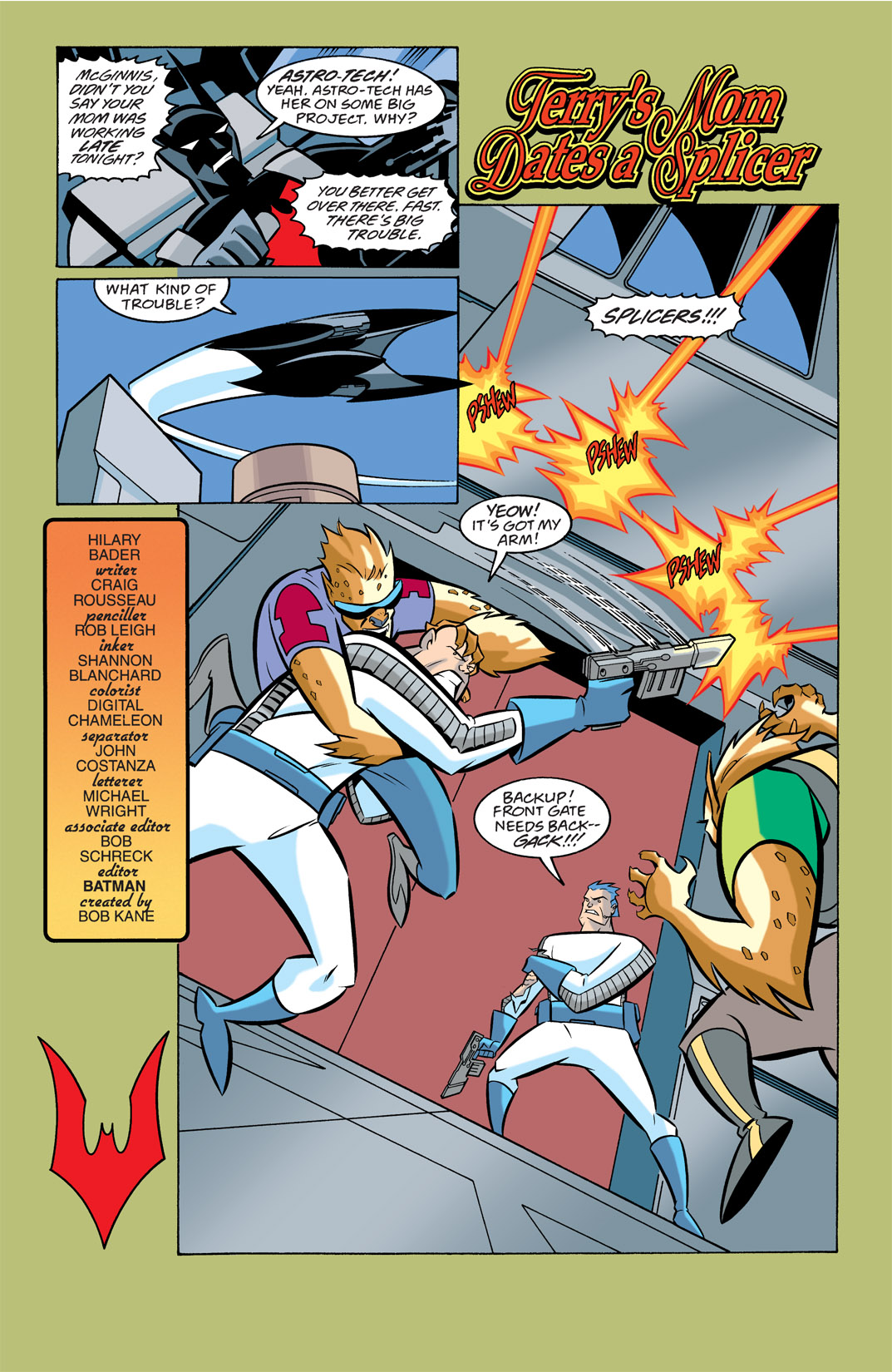 Read online Batman Beyond [II] comic -  Issue #24 - 2